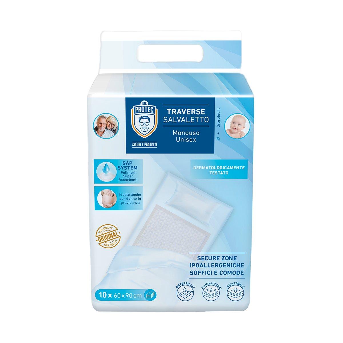 Dr.protec traverse adulti 60x90 conf 10pz