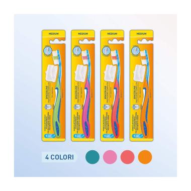 Dr.protec spazzolino protez. completa 1pz con capp. med.