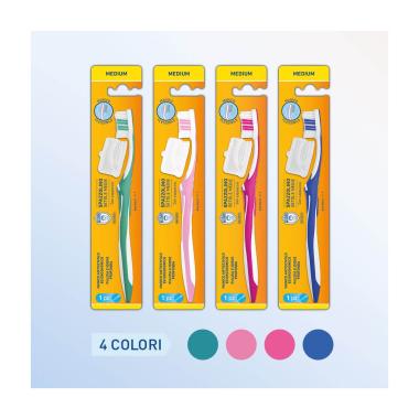 Dr.protec spazzolino classic 1pz con capp. medium