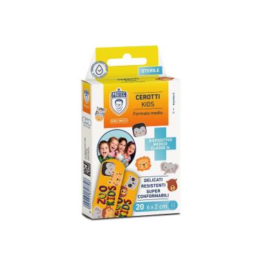 Dr.protec cerotti sterili kids 20pz medi 6x2cm