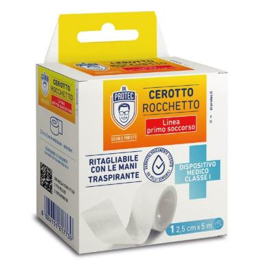 Dr.protec cerotto rocchetto tnt 1pz 2,5cm x 5 m