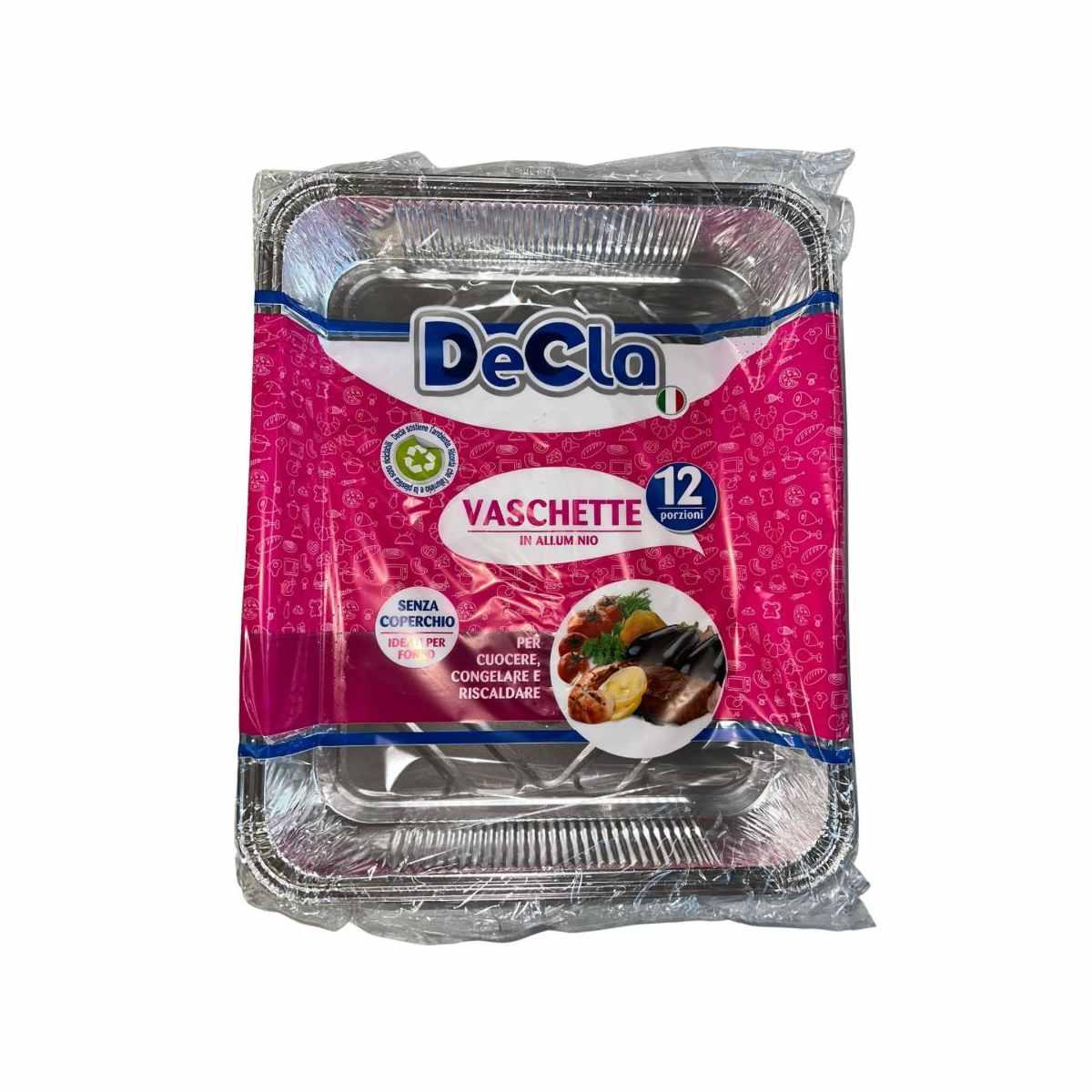 Ego decla vasch. in alluminio 12 porz. s/c x 1pz