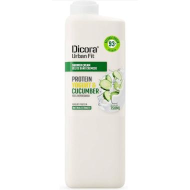 Dicora bagno schiuma yogurt&cucumber 750ml