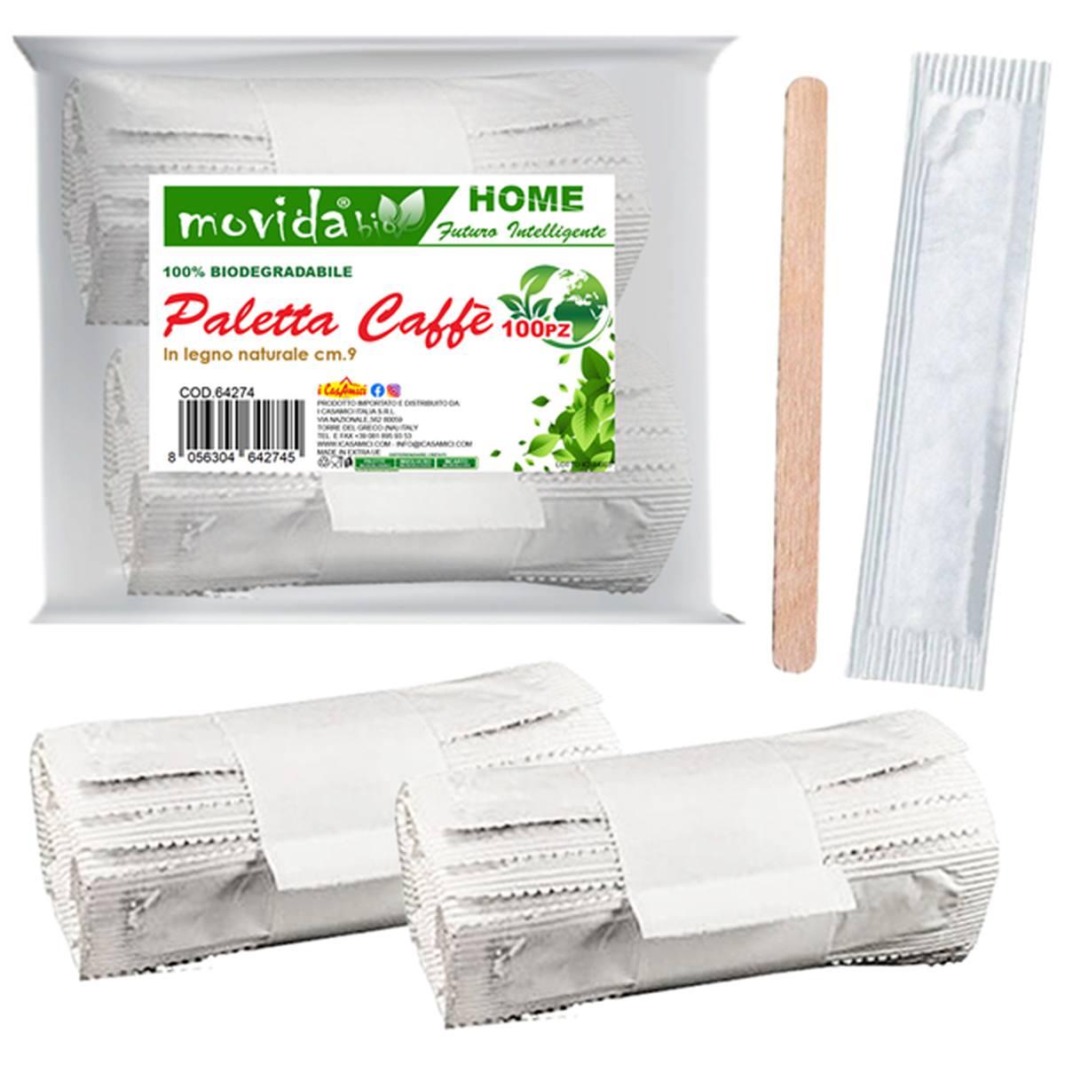 Legno 100 palette bio caffe' cm 9 s