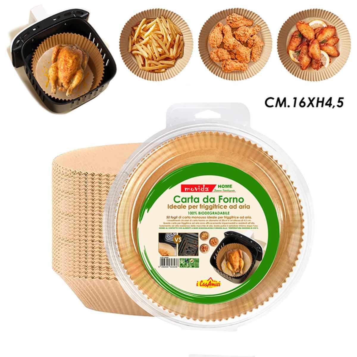Movida carta forno 1 50 pz d.16h4,5