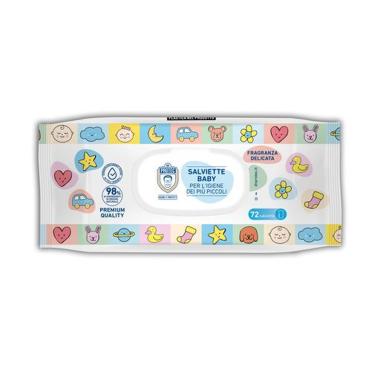 Salviettine baby modello trudi 72 pz